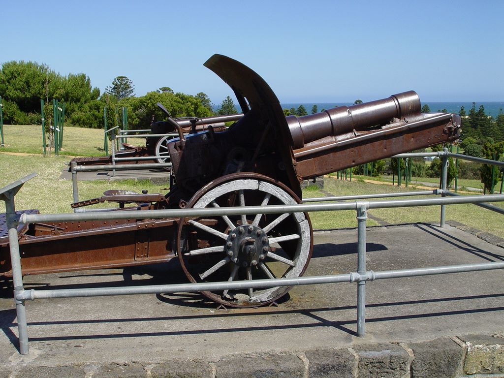 150mm Howitzer captured by 15th Australian Infantry Brigade in France