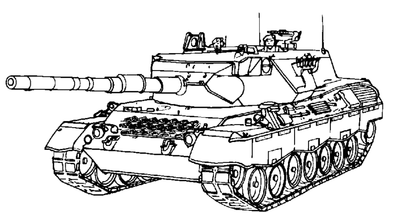 leopard 1 main battle tank