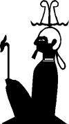 Ptah an Ancient Egypt God.
