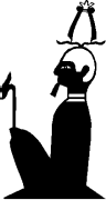 Ptah an Ancient Egypt God.