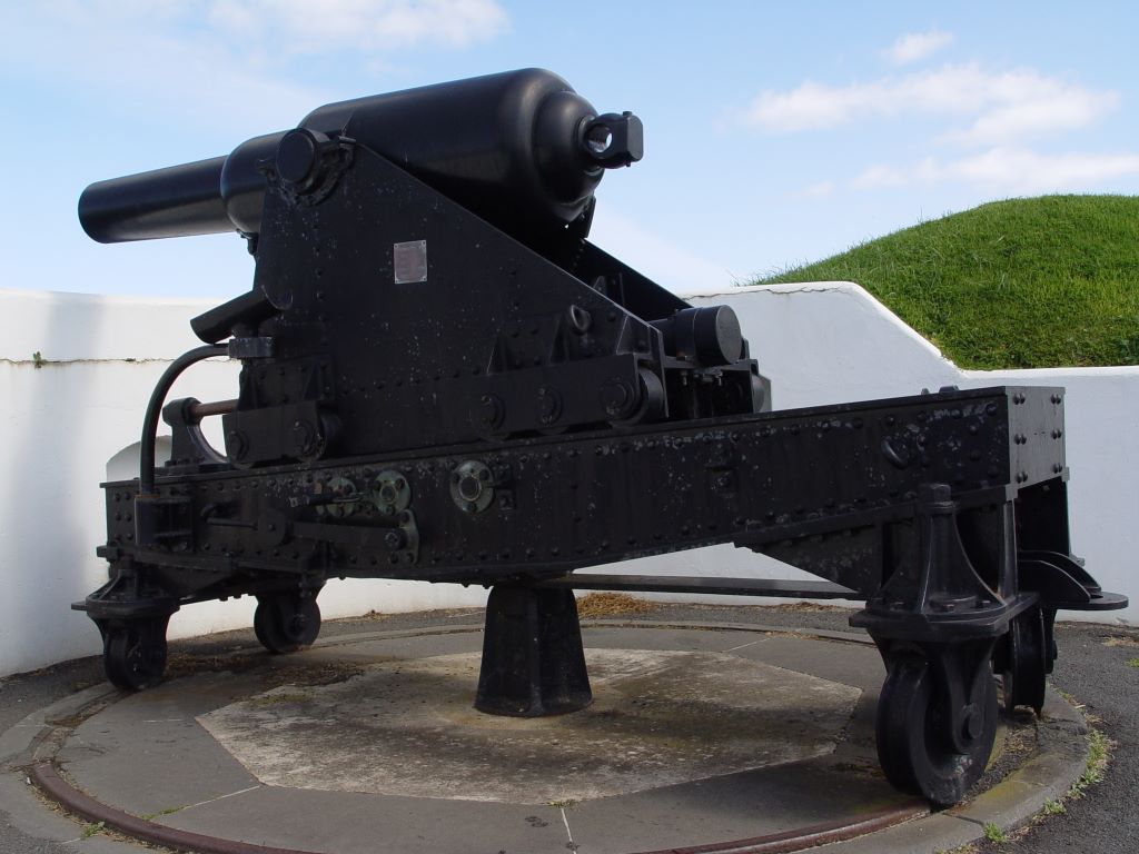 Artillery Battery overlooking Warrnambool Bay, Victoria, Australia.