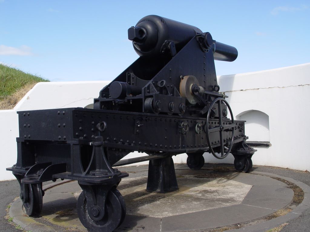 Artillery Battery overlooking Warrnambool Bay, Victoria, Australia.
