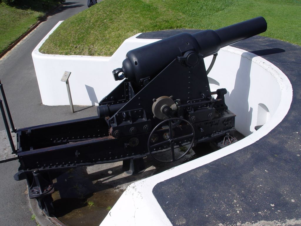Artillery Battery overlooking Warrnambool Bay, Victoria, Australia.